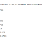 船舶备件—备件（CK-J20240919-15）询价-船用采购网-船舶物料采购-船务服务-一站式船用设备供应服务
