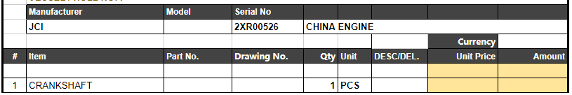 【询价】船舶备件—曲轴（CK-L20240903-05）询价-泰州昌宽社区-报价采购-船用采购网-船舶物料采购-船务服务-一站式船用设备供应服务