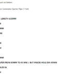 船舶备件—淡水发电机排气管（CK-R20240923-12）询价-船用采购网-船舶物料采购-船务服务-一站式船用设备供应服务