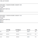 船舶备件—CUMMINS备件（CK-C20240924-07）询价-船用采购网-船舶物料采购-船务服务-一站式船用设备供应服务