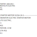 船舶备件—电动起动电机（CK-J20240919-02）询价-船用采购网-船舶物料采购-船务服务-一站式船用设备供应服务