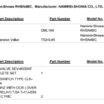 船舶备件—NAMIREI-SHOWA备件（CK-R20240913-10）询价-船用采购网-船舶物料采购-船务服务-一站式船用设备供应服务