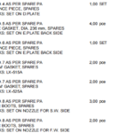 船舶备件—HISAKA备件（CK-L20240918-02）询价-船用采购网-船舶物料采购-船务服务-一站式船用设备供应服务