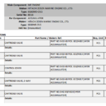 船舶备件—HITACHI备件（CK-R20240918-02）询价-船用采购网-船舶物料采购-船务服务-一站式船用设备供应服务