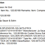 船舶备件—压缩机空气端（CK-R20240919-01）询价-船用采购网-船舶物料采购-船务服务-一站式船用设备供应服务