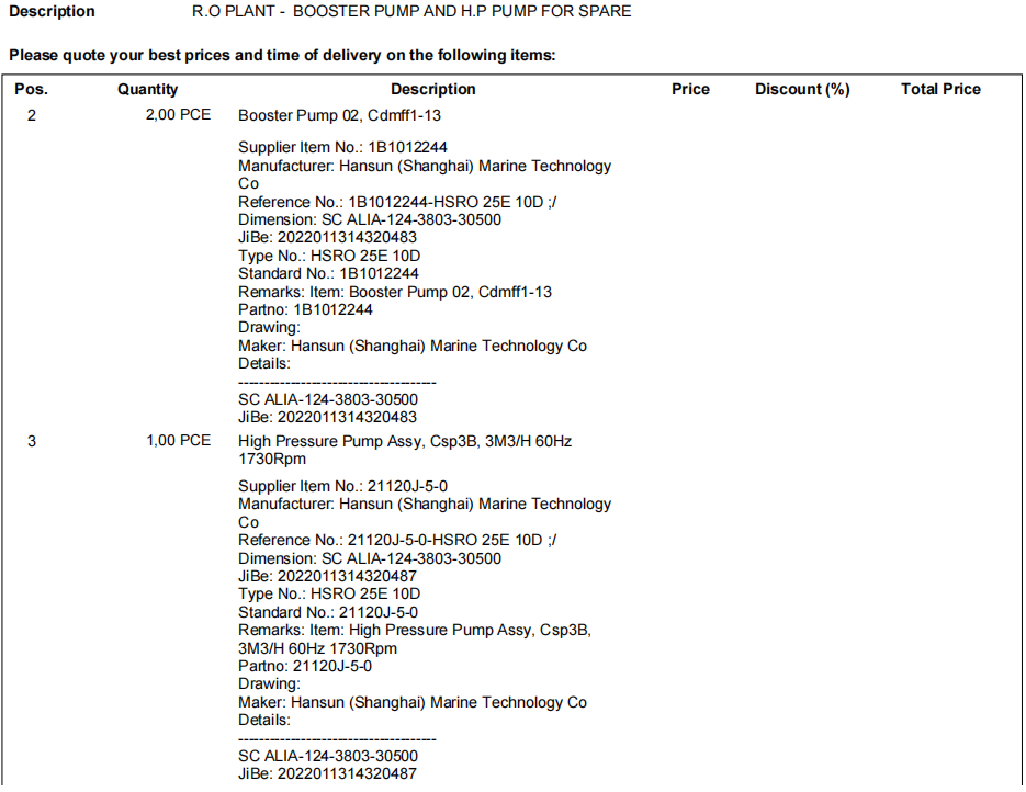 【询价】船舶备件—国产备件（CK-R20240919-07）询价-泰州昌宽社区-报价采购-船用采购网-船舶物料采购-船务服务-一站式船用设备供应服务