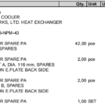 船舶备件—HISAKA备件（CK-L20240920-07）询价-船用采购网-船舶物料采购-船务服务-一站式船用设备供应服务