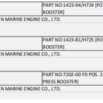 船舶备件—HITACHI备件（CK-R20240920-03）询价-船用采购网-船舶物料采购-船务服务-一站式船用设备供应服务