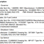 船舶备件—CUMMINS备件（CK-R20240904-03）询价-船用采购网-船舶物料采购-船务服务-一站式船用设备供应服务