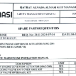 船舶备件—MITSUI MAN-B&W备件（CK-Y20240927-06）询价-船用采购网-船舶物料采购-船务服务-一站式船用设备供应服务