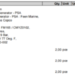 船舶备件—Nitrogen备件（CK-L20240906-01）询价-船用采购网-船舶物料采购-船务服务-一站式船用设备供应服务