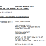 船舶备件—SAM TAIHANG备件（CK-R20240906-03）询价-船用采购网-船舶物料采购-船务服务-一站式船用设备供应服务