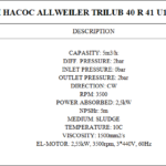 船舶备件—ALLWEILER备件（CK-J20240911-05）询价-船用采购网-船舶物料采购-船务服务-一站式船用设备供应服务