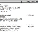 船舶备件—GREENS备件（CK-L20241031-04）询价-船用采购网-船舶物料采购-船务服务-一站式船用设备供应服务