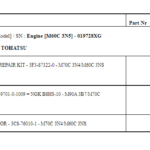 船舶备件—TOHATSU备件（CK-Y20241010-01）询价-船用采购网-船舶物料采购-船务服务-一站式船用设备供应服务