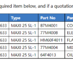 船舶备件—HYUNDAI备件（CK-L20241015-17）询价-船用采购网-船舶物料采购-船务服务-一站式船用设备供应服务