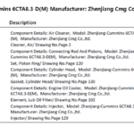 船舶备件—CUMMINS备件（CK-L20241010-21）询价-船用采购网-船舶物料采购-船务服务-一站式船用设备供应服务