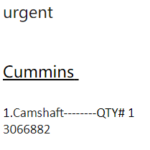 船舶备件—凸轮轴（CK-J20241015-03）询价-船用采购网-船舶物料采购-船务服务-一站式船用设备供应服务