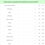 船舶备件—泵备件（CK-L20241009-12）询价-船用采购网-船舶物料采购-船务服务-一站式船用设备供应服务