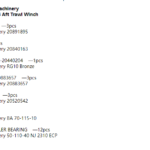 船舶备件—备件（CK-R20241029-16）询价-船用采购网-船舶物料采购-船务服务-一站式船用设备供应服务