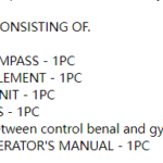船舶备件—陀螺跟踪器备件（CK-L20241030-06）询价-船用采购网-船舶物料采购-船务服务-一站式船用设备供应服务