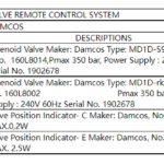船舶备件—DAMCO备件（CK-L20241024-10）询价-船用采购网-船舶物料采购-船务服务-一站式船用设备供应服务