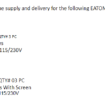 船舶备件—EATON备件（CK-J20241025-03）询价-船用采购网-船舶物料采购-船务服务-一站式船用设备供应服务