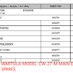 船舶备件—wartsila备件（CK-L20241016-10）询价-船用采购网-船舶物料采购-船务服务-一站式船用设备供应服务