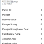 船舶备件—泵备件（CK-J20241012-01）询价-船用采购网-船舶物料采购-船务服务-一站式船用设备供应服务