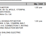船舶备件—电机（CK-L20241029-02）询价-船用采购网-船舶物料采购-船务服务-一站式船用设备供应服务