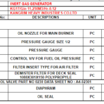船舶备件—KANGRIM备件（CK-L20241028-13）询价-船用采购网-船舶物料采购-船务服务-一站式船用设备供应服务