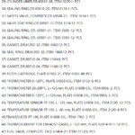 船舶备件—MAN B&W备件（CK-J20241011-19）询价-船用采购网-船舶物料采购-船务服务-一站式船用设备供应服务