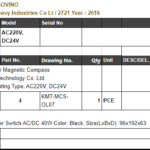 船舶备件—磁罗盘调光开关单元（CK-L20241030-05）询价-船用采购网-船舶物料采购-船务服务-一站式船用设备供应服务