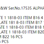 船舶备件—MAN B&W备件（CK-J20241028-13）询价-船用采购网-船舶物料采购-船务服务-一站式船用设备供应服务