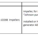 船舶备件—叶轮（CK-J20241030-03）询价-船用采购网-船舶物料采购-船务服务-一站式船用设备供应服务