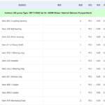 船舶备件—泵备件（CK-L20241015-14）询价-船用采购网-船舶物料采购-船务服务-一站式船用设备供应服务