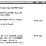 船舶备件— SAACKE备件（CK-L20241016-05）询价-船用采购网-船舶物料采购-船务服务-一站式船用设备供应服务