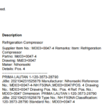 船舶备件—制冷压缩机（CK-R20241016-09）询价-船用采购网-船舶物料采购-船务服务-一站式船用设备供应服务