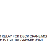 船舶备件—甲板起重机热过载继电器（CK-R20241017-07）询价-船用采购网-船舶物料采购-船务服务-一站式船用设备供应服务