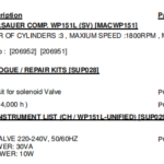船舶备件—J.P.SAUER&SOHN备件（CK-R20241021-02）询价-船用采购网-船舶物料采购-船务服务-一站式船用设备供应服务