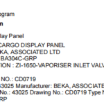 船舶备件—货物展示面板（CK-R20241023-11）询价-船用采购网-船舶物料采购-船务服务-一站式船用设备供应服务