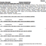 船舶备件—MITSUBISHI备件（CK-R20241024-03）询价-船用采购网-船舶物料采购-船务服务-一站式船用设备供应服务
