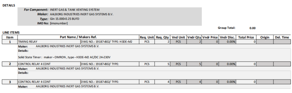 【询价】船舶备件—AALBORG备件（CK-R20241009-01）询价-泰州昌宽社区-报价采购-船用采购网-船舶物料采购-船务服务-一站式船用设备供应服务