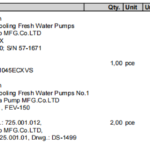 船舶备件—Naniwa备件（CK-L20241030-01）询价-船用采购网-船舶物料采购-船务服务-一站式船用设备供应服务