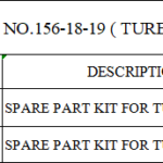 船舶备件—涡轮增压器备件套件（CK-J20241031-12）询价-船用采购网-船舶物料采购-船务服务-一站式船用设备供应服务