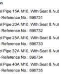 船舶备件—U型螺栓钢管（CK-R20241012-07）询价-船用采购网-船舶物料采购-船务服务-一站式船用设备供应服务