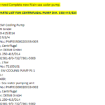 船舶备件—DESMI备件（CK-20241125-19）询价-船用采购网-船舶物料采购-船务服务-一站式船用设备供应服务