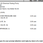 船舶备件—ALFA备件（CK-L20241113-05）询价-船用采购网-船舶物料采购-船务服务-一站式船用设备供应服务