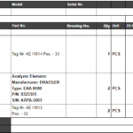 船舶备件—DRAEGER备件（CK-20241121-08）询价-船用采购网-船舶物料采购-船务服务-一站式船用设备供应服务