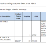 船舶备件—食用级乙醇/甲醇牵引管（CK-L20241118-05）询价-船用采购网-船舶物料采购-船务服务-一站式船用设备供应服务